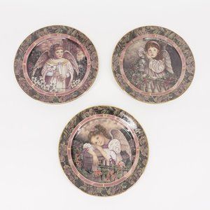 Vintage Donna Richardson 3 Piece Set Plates #4